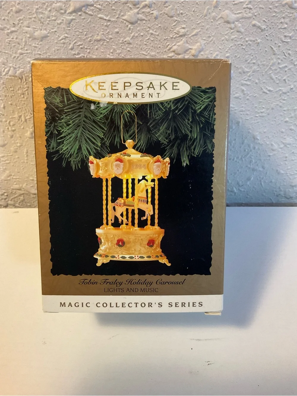 Hallmark “Tobin Fraley Holiday Carousel” Ornament